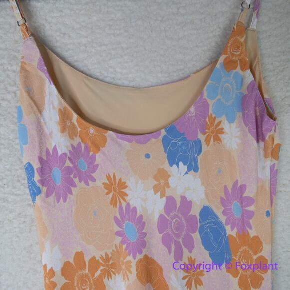 New! Charlie Holiday Daisy Midi Dress Floral‎ Cove, size XS - Picture 13 of 16